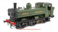 7S-007-018D Dapol Class 87xx 0-6-0 Pannier Tank number 8750 - Great Western Green DCC Fitted